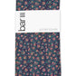 Bar III Men's Johnson Floral Pocket Square Navy Size Regular
