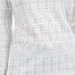 Karen Scott Women's Fair Isle Printed Turtleneck Top White Size Small