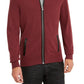 INC International Concepts Men's Zip-Front Cardigan Red Size X-Small