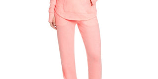 Ideology Women's Mushy Knit Hoodie Pink Size Medium