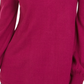 Style & Co Women's Mock Neck Keyhole Sweater Purple Size Large