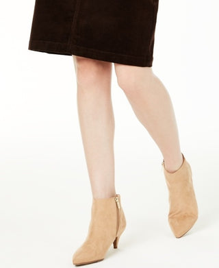 Charter Club Women's Corduroy Tummy Control Skirt  Brown Size 18