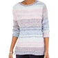 Style & Co Women's Chenille Space Dyed Sweater  Multi Size X-Small