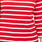 Karen Scott Women's Colorblocked Studded Top Red Size Medium