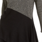 Alfani Women's Petite Colorblocked Asymmetrical Sweater Black Size Petite Large