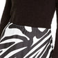 Alfani Women's Mock-Neck Boucle Sweater Black Size X-Large