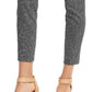 Style & Co Women's Curvy-Fit Skinny Printed Jeans Gray Size SQUARE 18