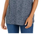Style & Co Women's Love Graphic T-Shirt Grey Size X-Large