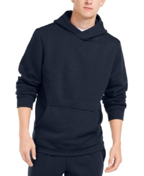 ID Ideology Men's Lightweight Long Sleeve Classic Fit Fleece Lined Sweater Blue Size Medium