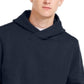 ID Ideology Men's Lightweight Long Sleeve Classic Fit Fleece Lined Sweater Blue Size Medium