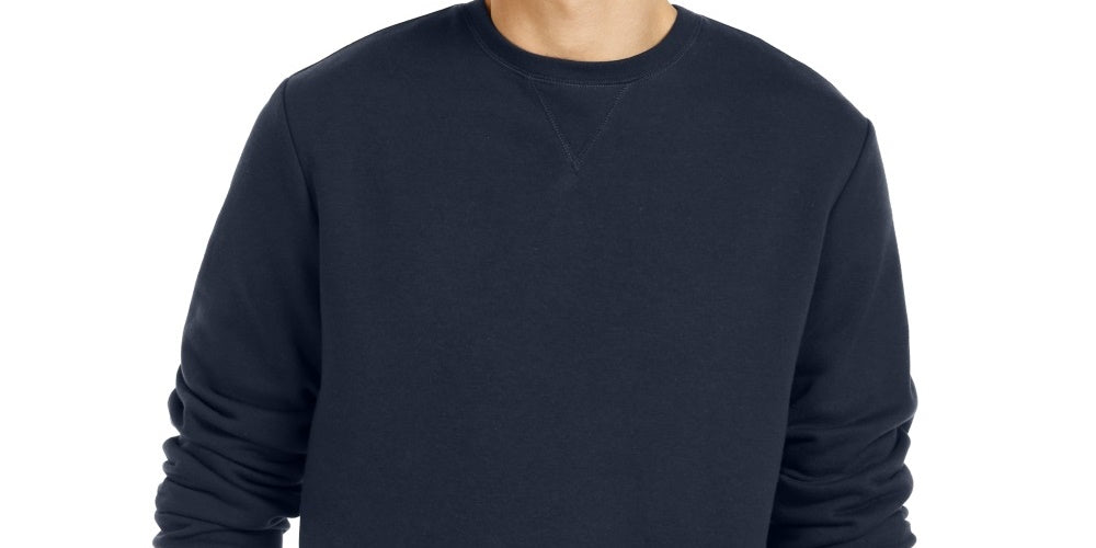 ID Ideology Men's Fleece Sweatshirt Blue Size Large