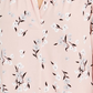 Charter Club Women's Printed V Neck Top Pink Size Medium