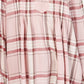 Style & Co Women's Plaid Split-Neck Top Bright Red Size X-Small