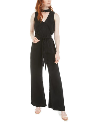 Bar III Women's Choker Jumpsuit Black Size X-Small