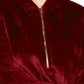 Ideology Women's Zip Up Jacket Red Size 2X