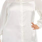Alfani Women's Embellished Blouse White Size 3 Extra Large