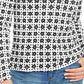 Charter Club Women's Printed Pima Cotton Top White Size Small