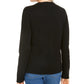 Karen Scott Women's Triple Christmas Tree Sweater Black Size Petite Small