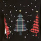 Karen Scott Women's Triple Christmas Tree Sweater Black Size Petite Small