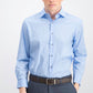 Alfani Men's Classic-Fit Solid Shirt Bright Blue Size XXX-Large