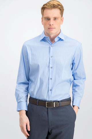 Alfani Men's Classic-Fit Solid Shirt Bright Blue Size XXX-Large