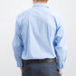 Alfani Men's Classic-Fit Solid Shirt Bright Blue Size XXX-Large