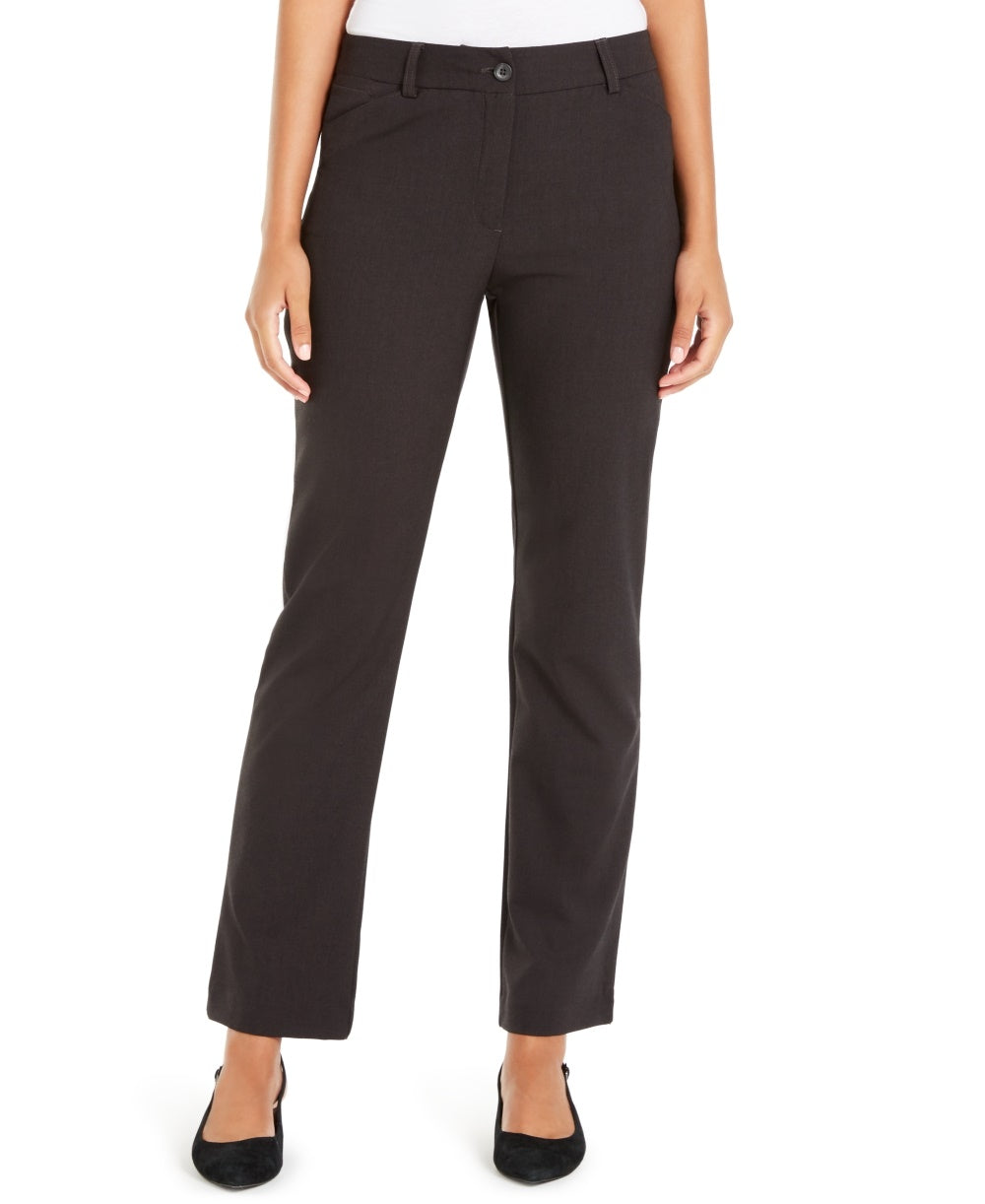 Alfani Women's Straight Leg Pants Gray Size 6