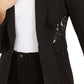 INC International Concepts Women's Lace Peplum Blazer Black Size Small