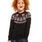 Charter Club Little Boys Fair Isle Family Sweater  Black Size 3T