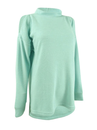 Ideology Women's Cold-Shoulder Vented To Green  Size Medium