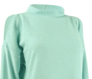 Ideology Women's Cold-Shoulder Vented To Green  Size Medium