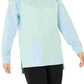 Ideology Women's Cold Shoulder Vented Top Green Size X-Large