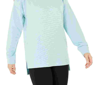 Ideology Women's Cold Shoulder Vented Top Green Size X-Large