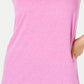Ideology Women's Mesh-Back Tank Top Purple Size Medium