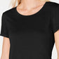 Ideology Women's Tie-Back T-Shirt  Black Size X-Small