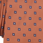 Club Room Men's Classic Neat Tie Orange Size Regular