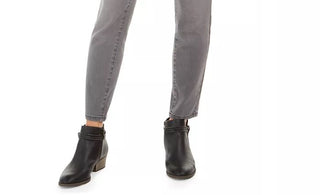 Style & Co Women's Curvy Fit Skinny Bling Pocket Jeans Charcoal Size 2