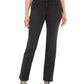Style & Co Women's Curvy-Fit Straight Leg Jeans  Black Size 6