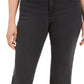 Style & Co Women's Curvy-Fit Straight Leg Jeans  Black Size 6