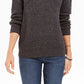 Style & Co Women's Ribbed Drop Shoulder Sweater Black Size X-Large