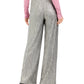 JM Collection Women's Metallic Crinkle Pants Yellow Size Large