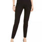 Alfani Women's Extended-Tab Skinny Pants  Black Size 10 Petite