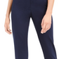 Alfani Women's Slim Fit Coin Pocket Pants Blue Size 12 Petite