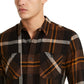 American Rag Men's Drew Plaid Flannel Shirt Black Size Large