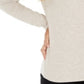 Style & Co Women's Mock Neck Top Beige Size Medium