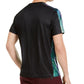 INC International Concepts Men's Fate Iridescent Scale Pieced T-Shirt Black Size Extra Large