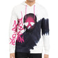 INC International Concepts Men's Graffiti Skull Hoodie Black Size Large