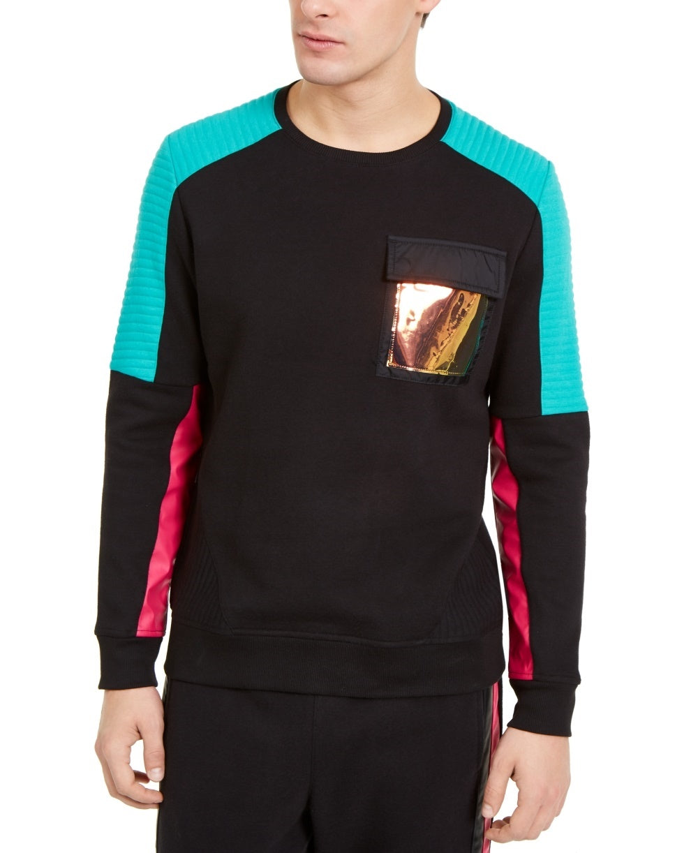 INC International Concepts Men's Elevation Sweatshirt Black Size Small