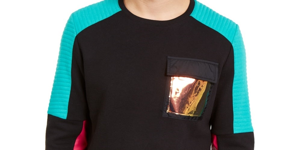 INC International Concepts Men's Elevation Sweatshirt Black Size Small