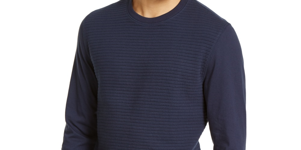 INC International Concepts Men's Ottoman T-Shirt Blue Size Large